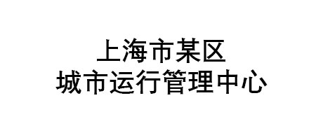 上海市某區(qū)城市運行管理中心項目